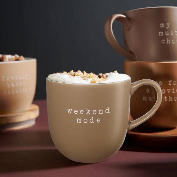 ASA Selection Hey! Coffee Mug - Weekend Mode