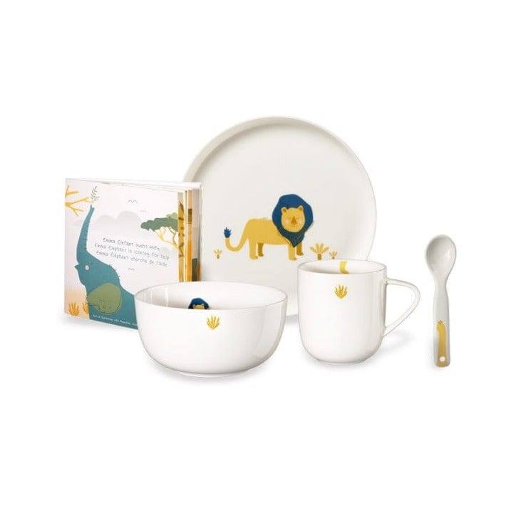 ASA Selection Kids 5-Piece Dinner Set - Leo Lion