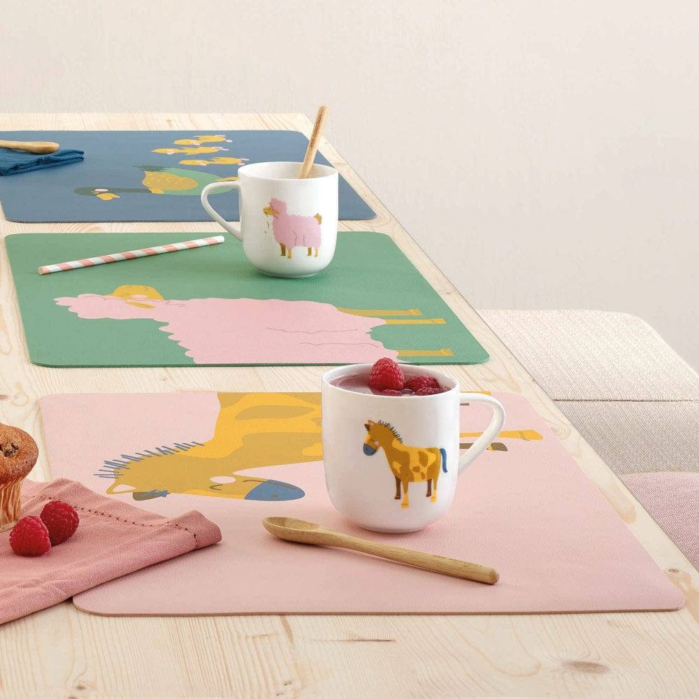 ASA Selection Kids Optic Placemat - Western Horse