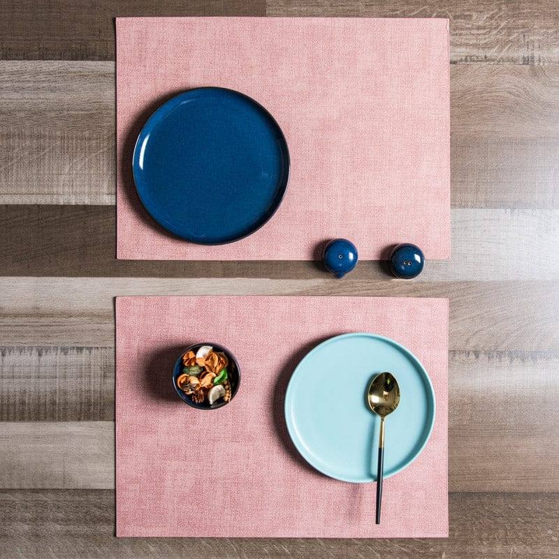 ASA Selection Meli Melo Rectangular Placemats, Set of 2 - Salmon