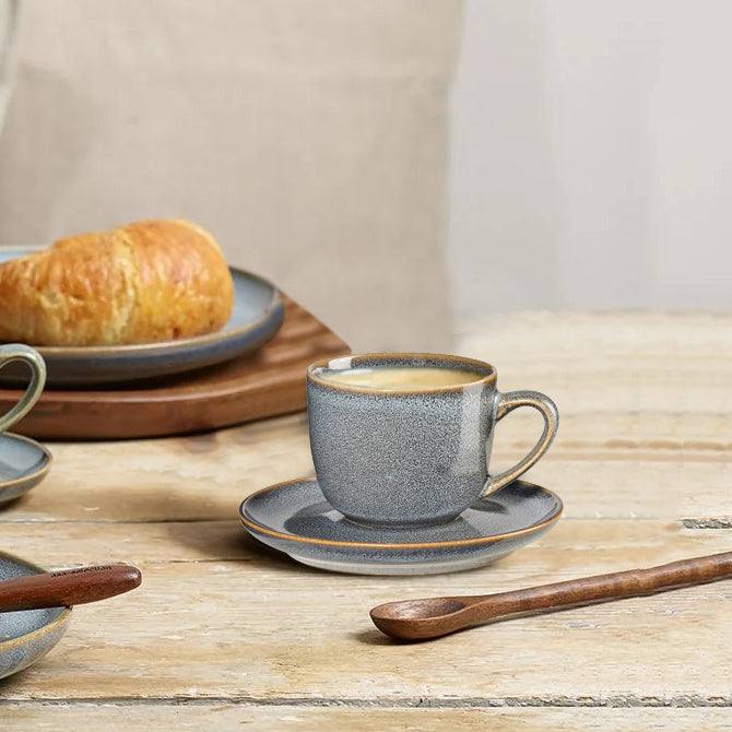 ASA Selection Seasons Espresso Cup And Saucer Set - Denim