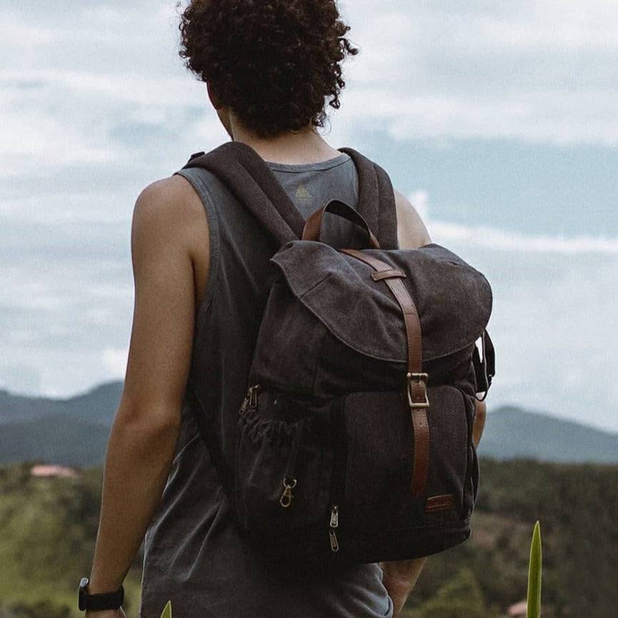 Bagsmart Anniston Camera Backpack - Black