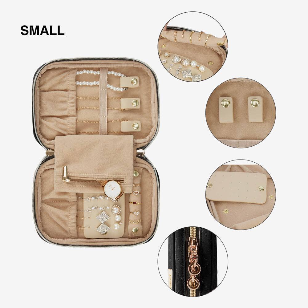 Bagsmart Belle Travel Jewellery Organiser Mini - Black