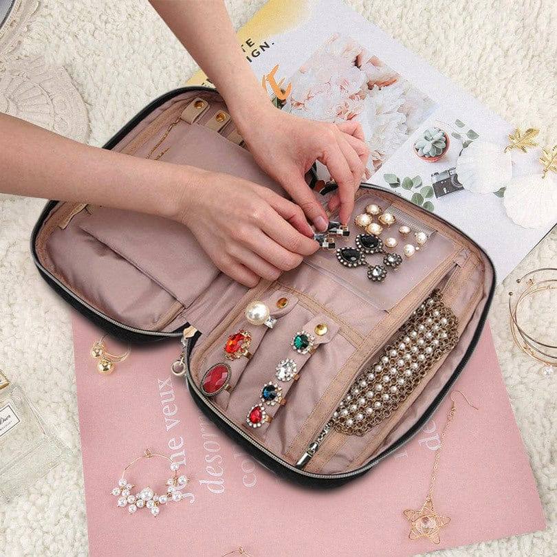 Bagsmart Belle Travel Jewellery Organiser Small - Black