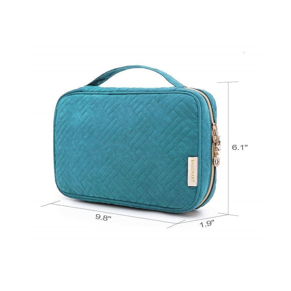 Bagsmart Belle Travel Jewellery Organiser Small - Light Blue