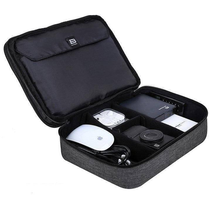 Bagsmart Electronics Organiser, Large - Heather Black