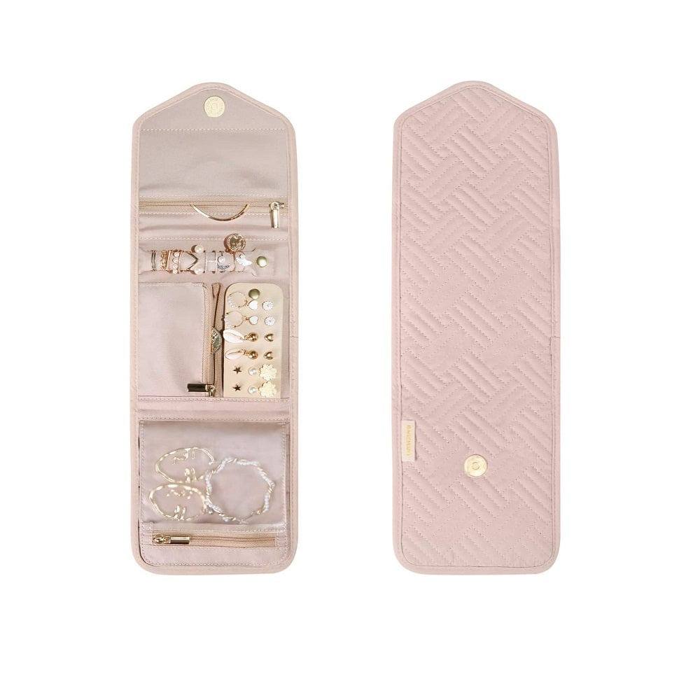 Bagsmart Jessica Slim Jewellery Organiser - Pink