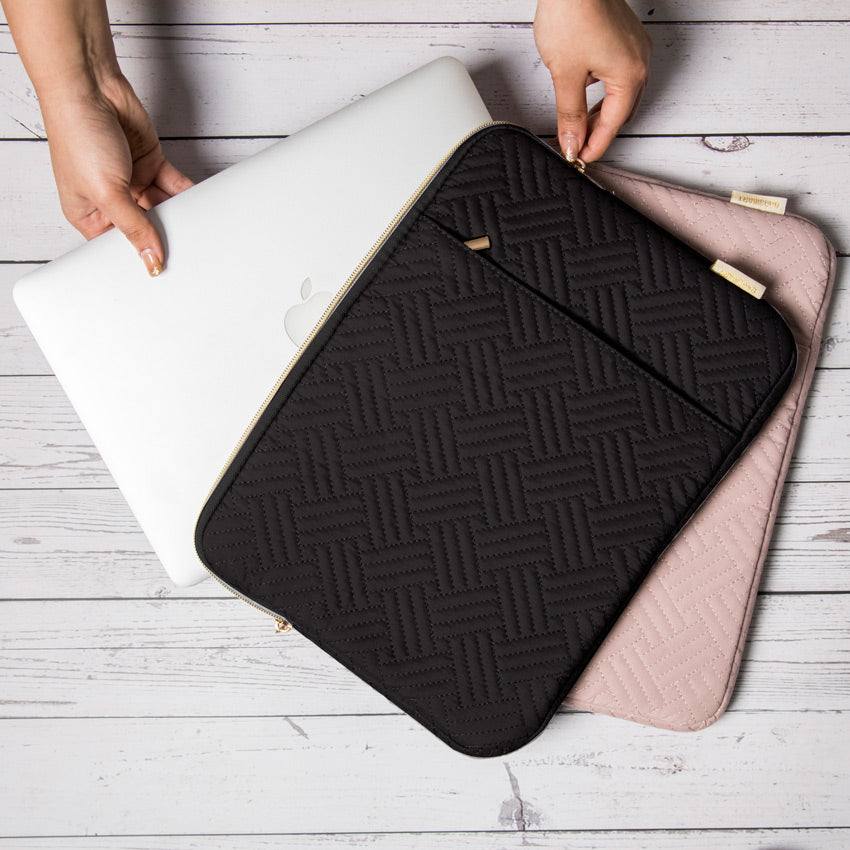 Bagsmart Rosa Laptop Sleeve - Black 13 to 13.3 Inch