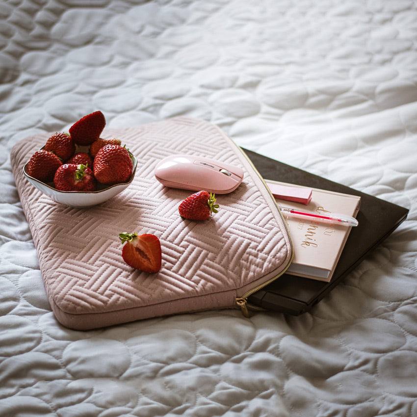 Bagsmart Rosa Laptop Sleeve - Pink 13 to 13.3 Inch