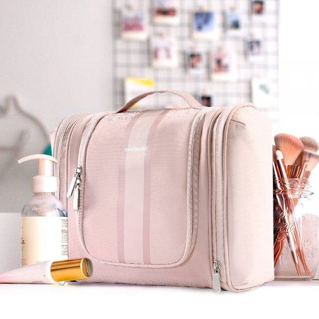 Bagsmart Stripe Hanging Toiletry Bag Medium - Pink