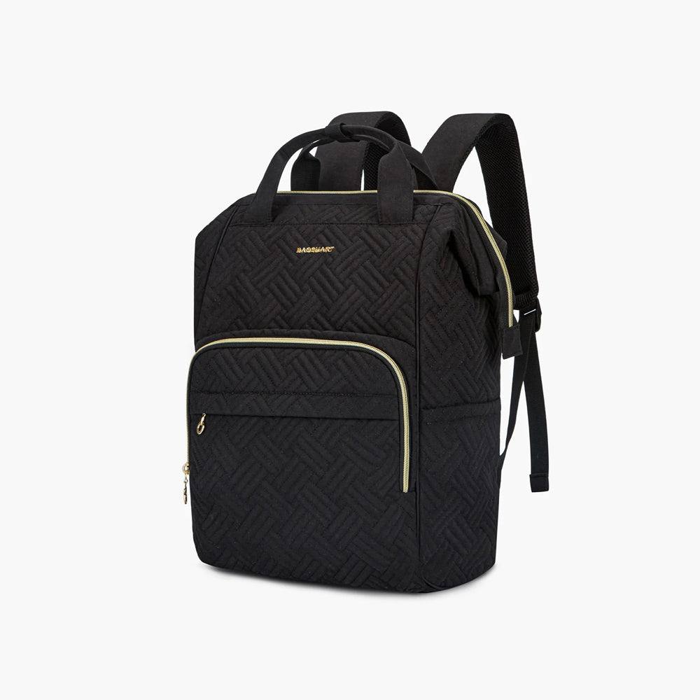 Bagsmart Travel Laptop Backpack - Cross Black
