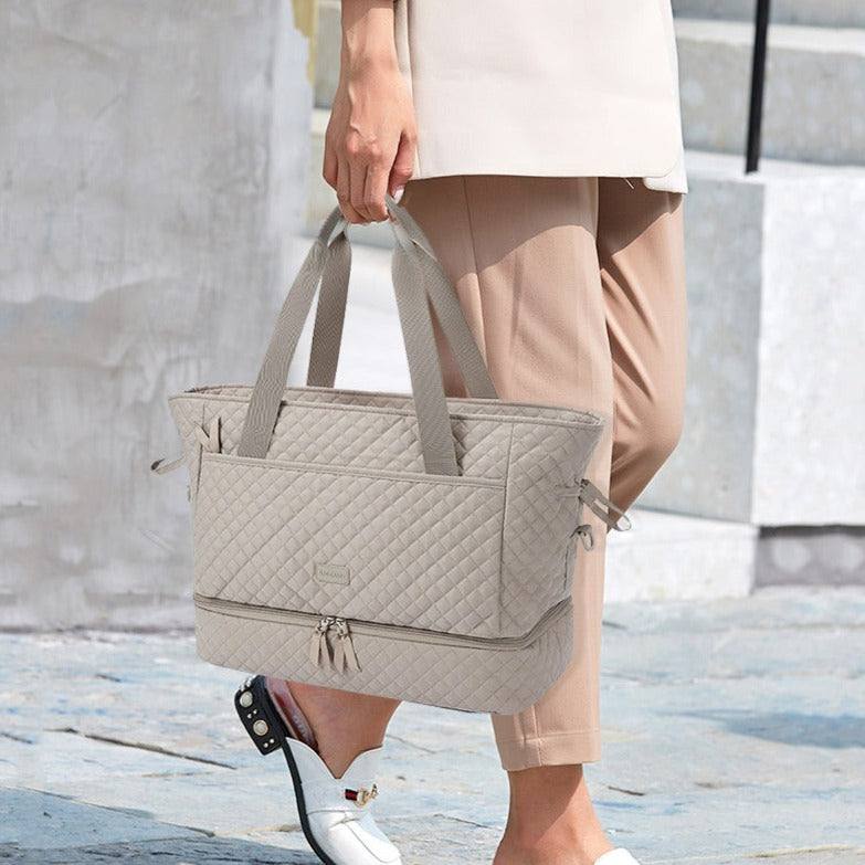 Bagsmart Wanderland Travel Duffel Tote - Grey