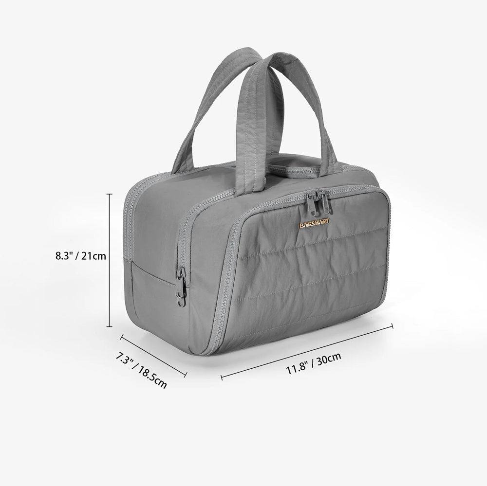 Bagsmart Zora Spacesaver Toiletry Bag - Grey
