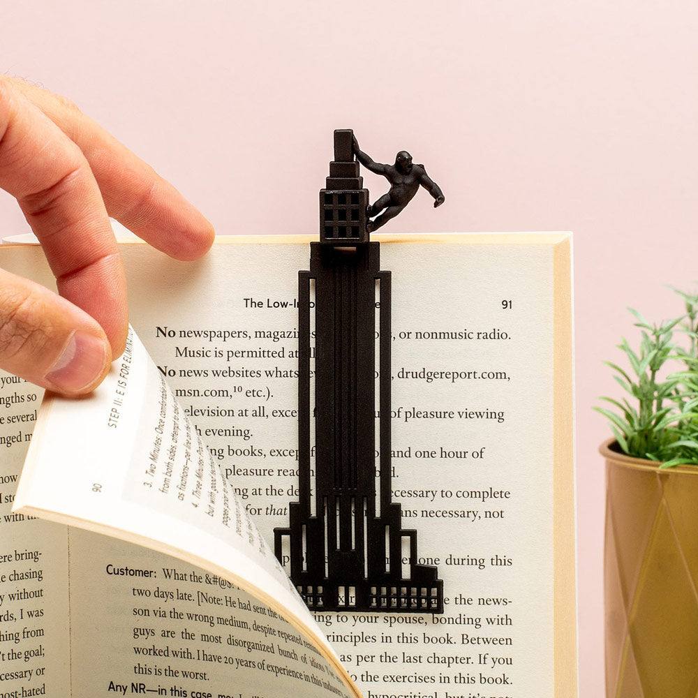 Balvi King Kong Bookmark - Black