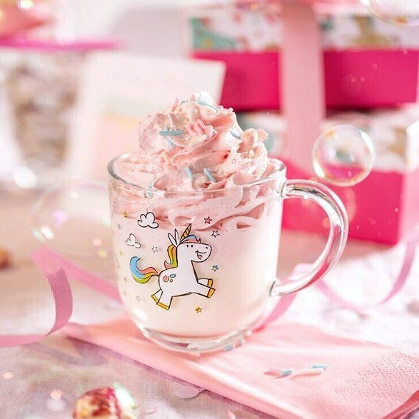 Bambini Glass Cup - Unicorn