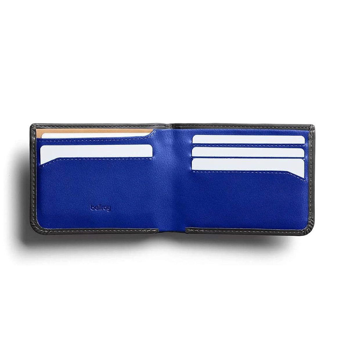 Bellroy Hide and Seek Wallet - Charcoal Cobalt RFID