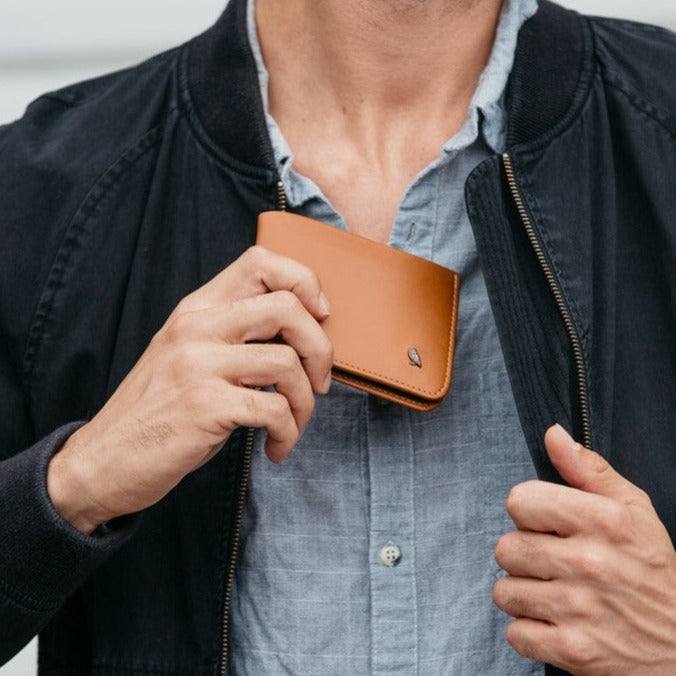 Bellroy Hide and Seek Wallet - Charcoal Cobalt RFID