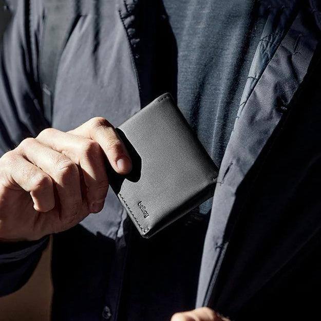 Bellroy Slim Sleeve Wallet - Charcoal Cobalt RFID
