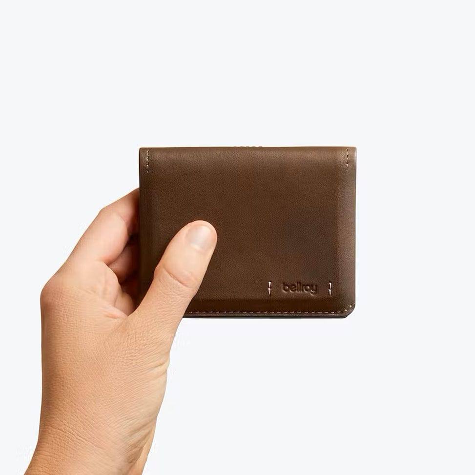 Bellroy Slim Sleeve Wallet - Premium Edition Darkwood