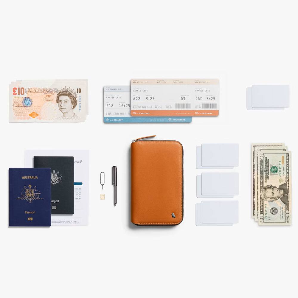 Bellroy Travel Folio Second Edition - Caramel