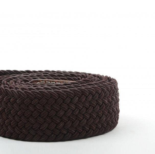 BillyBelt France Braided Belt Large - Leaf Brown