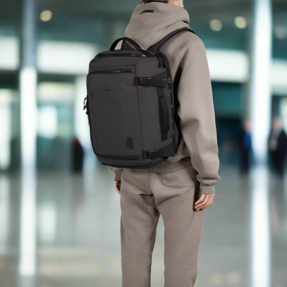 Carry-On Expandable Travel Backpack 38L - Black