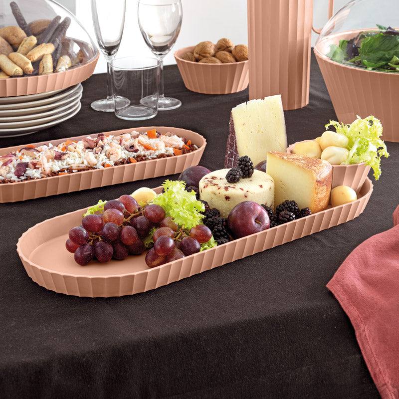 Blim Plus Minerva Serving Tray Large Pink Sand