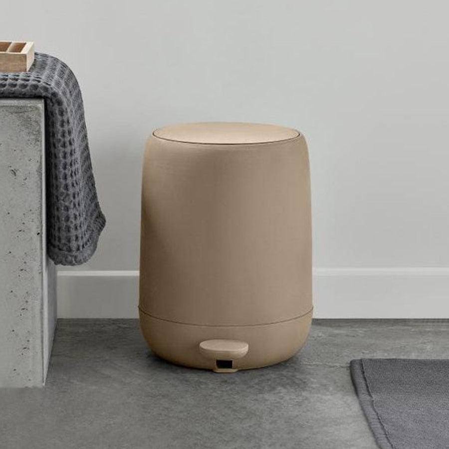 Blomus Germany Sono Pedal Bin Medium - Tan