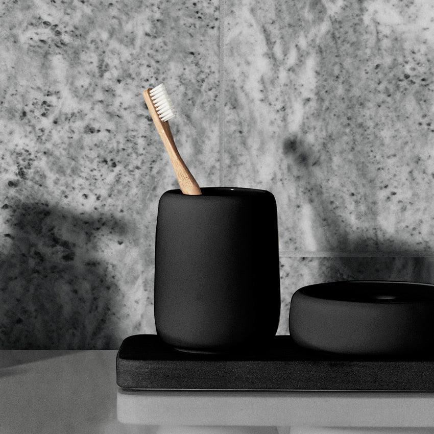 Blomus Germany Sono Toothbrush Tumbler - Black