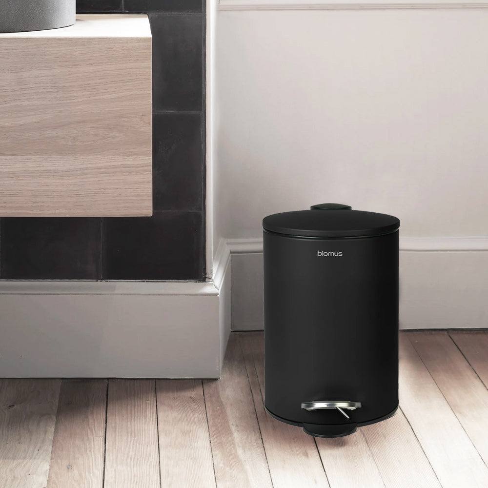Blomus Germany Tubo Pedal Bin Small - Black