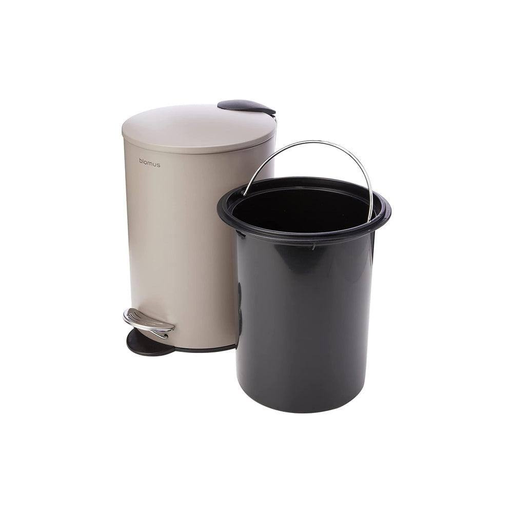 Blomus Germany Tubo Pedal Bin Small - Taupe