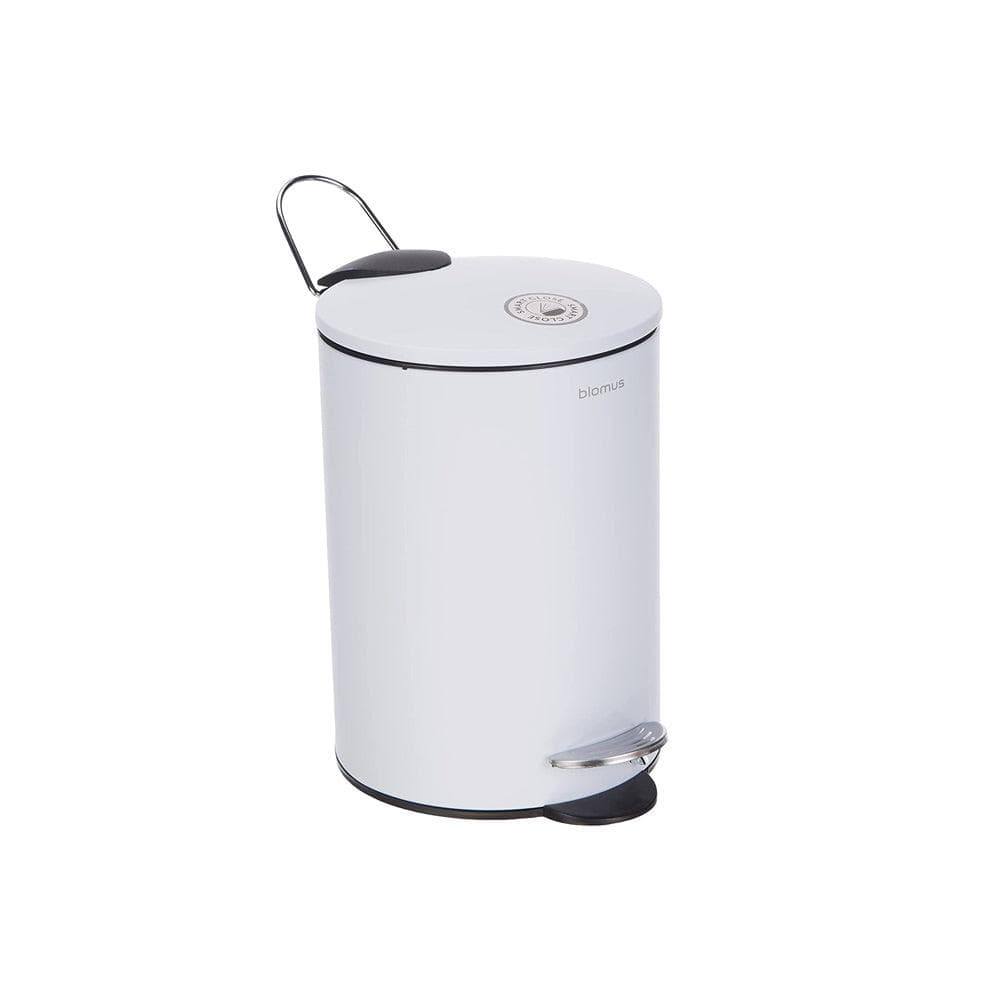 Blomus Germany Tubo Pedal Bin Small - White
