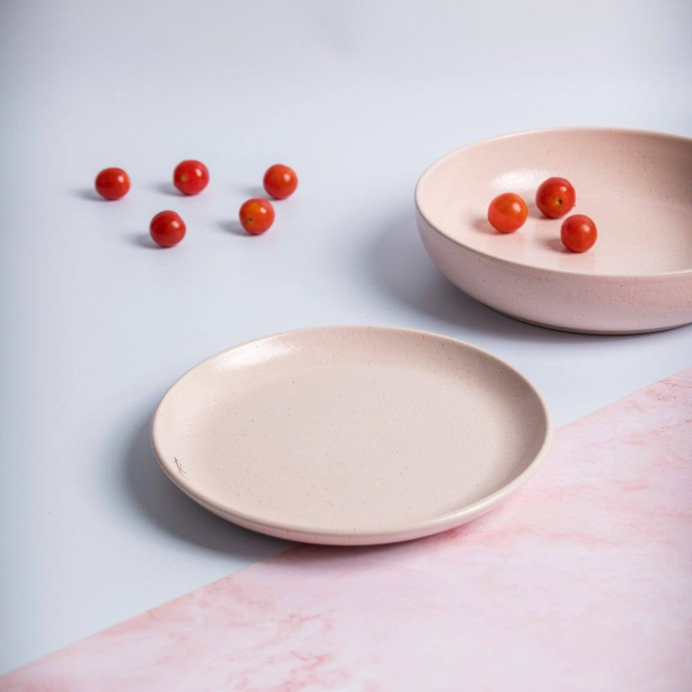 Casafina Portugal Pacifica Quarter Plate - Marshmallow
