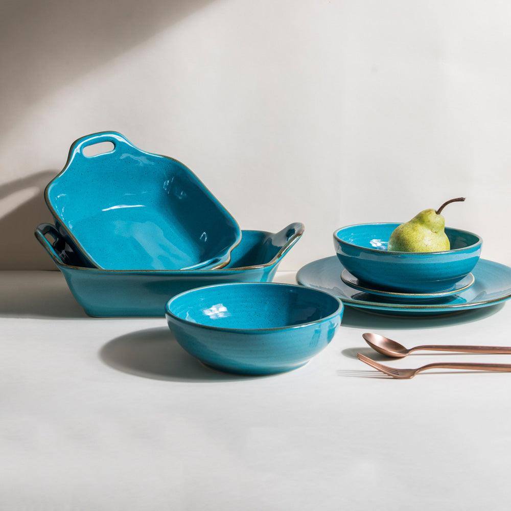 Casafina Portugal Sardegna Medium Bowl - Green Blue