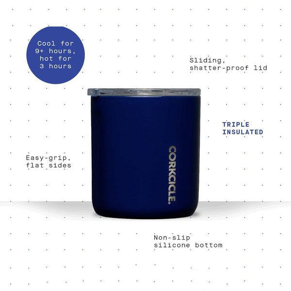 17 oz. Gloss Midnight Navy Corkcicle Commuter Cup – Bellis Boutique