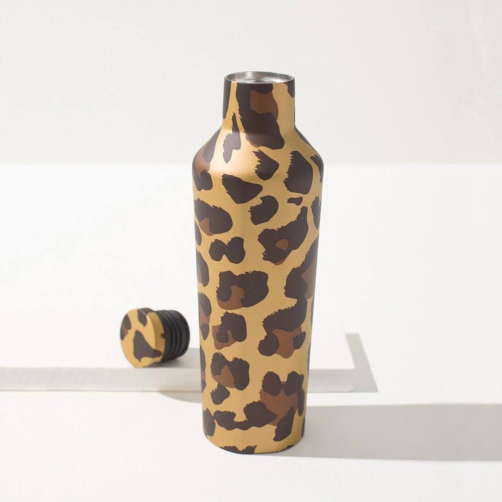 Corkcicle USA Insulated Canteen 475ml - Luxe Leopard