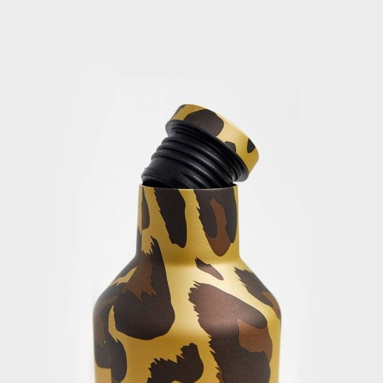 Corkcicle USA Insulated Canteen 475ml - Luxe Leopard