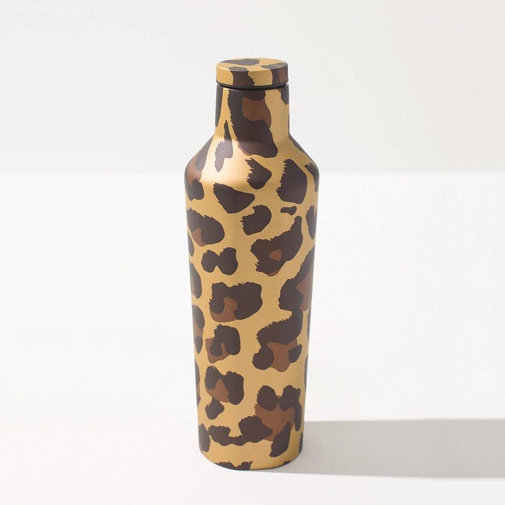 Corkcicle USA Insulated Canteen 475ml - Luxe Leopard