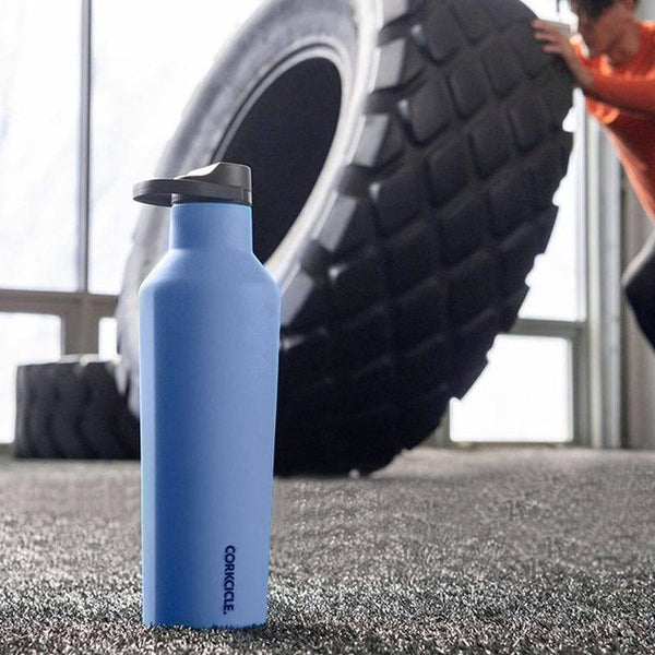 32 oz Corkcicle Sport Canteen with MEATBALL - Periwinkle