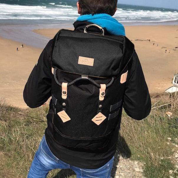 Doughnut Bags Colorado Large Backpack Reborn - Black