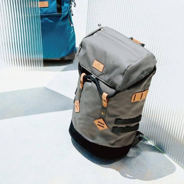 Doughnut Bags Colorado Large Backpack Reborn - Grey