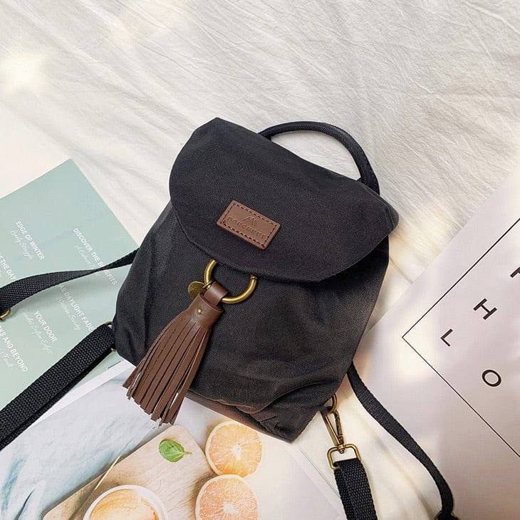 Doughnut Bags Florence Mini Backpack - Black