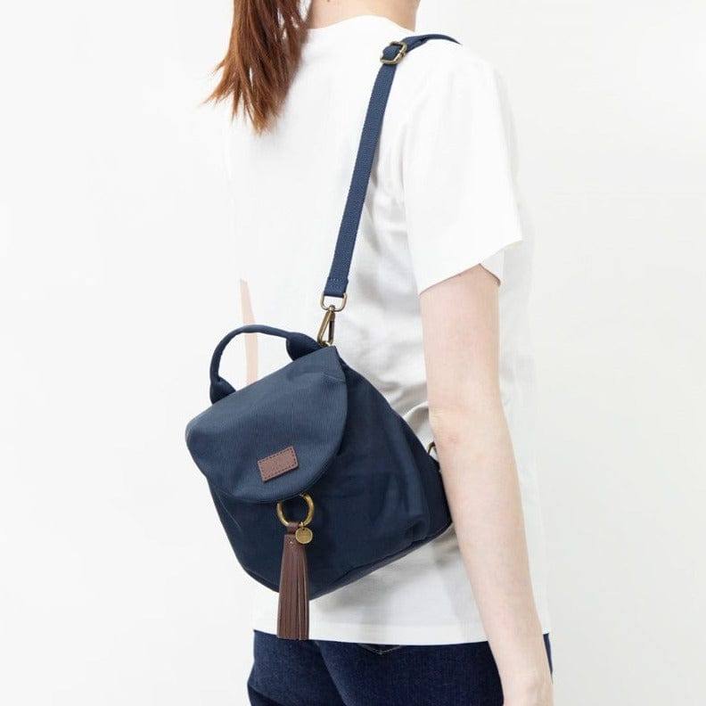 Doughnut Bags Florence Mini Backpack - Navy