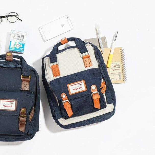 Doughnut Bags Macaroon Backpack - Ivory x Navy