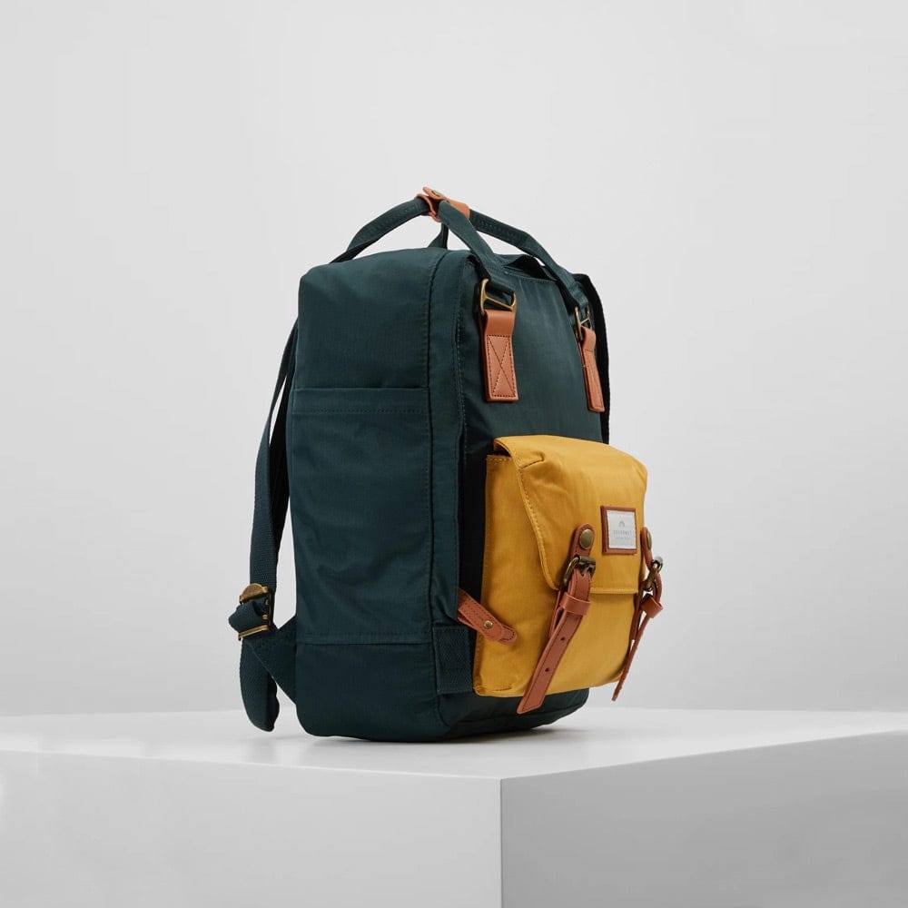 Doughnut Bags Macaroon Backpack - Slate Green x Yellow