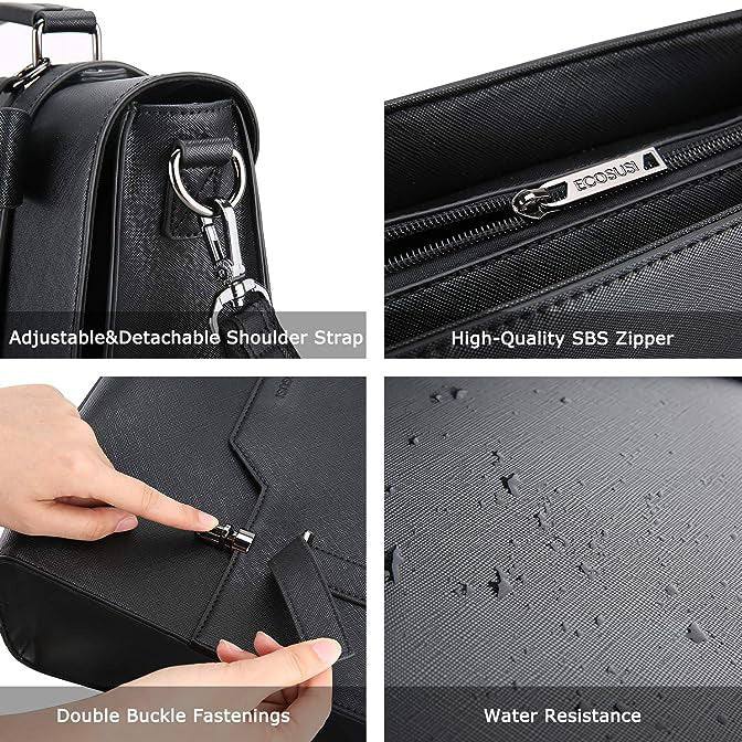 Ecosusi Messenger Laptop Bag - Black