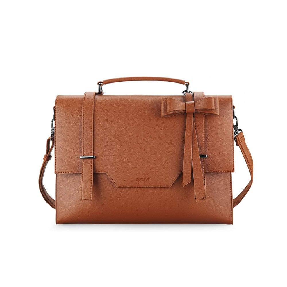 Ecosusi Messenger Laptop Bag - Brown