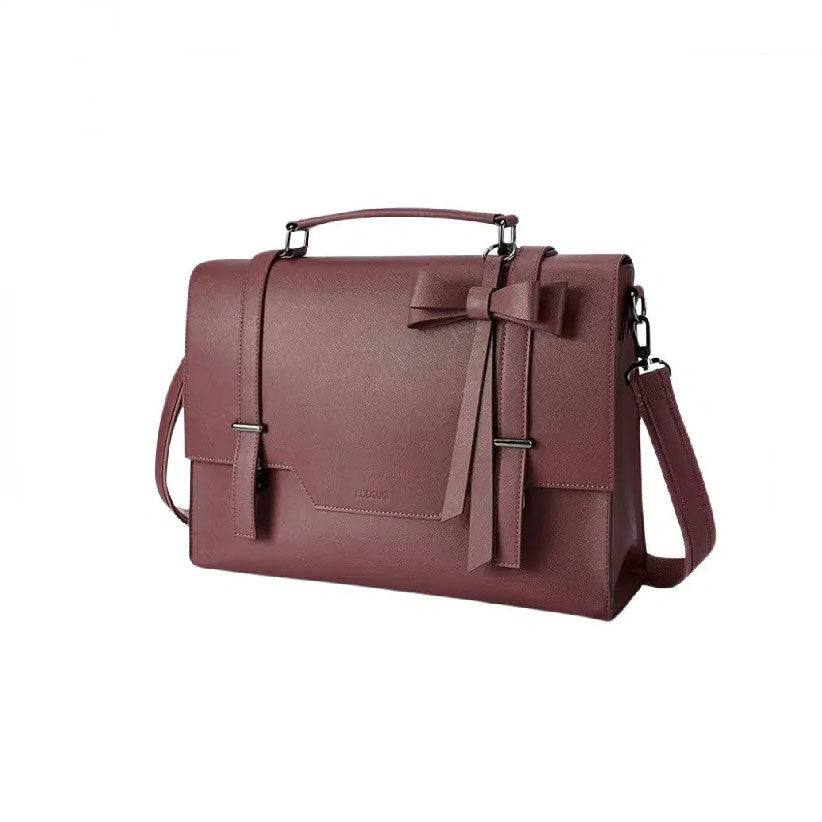 Ecosusi Messenger Laptop Bag - Burgundy
