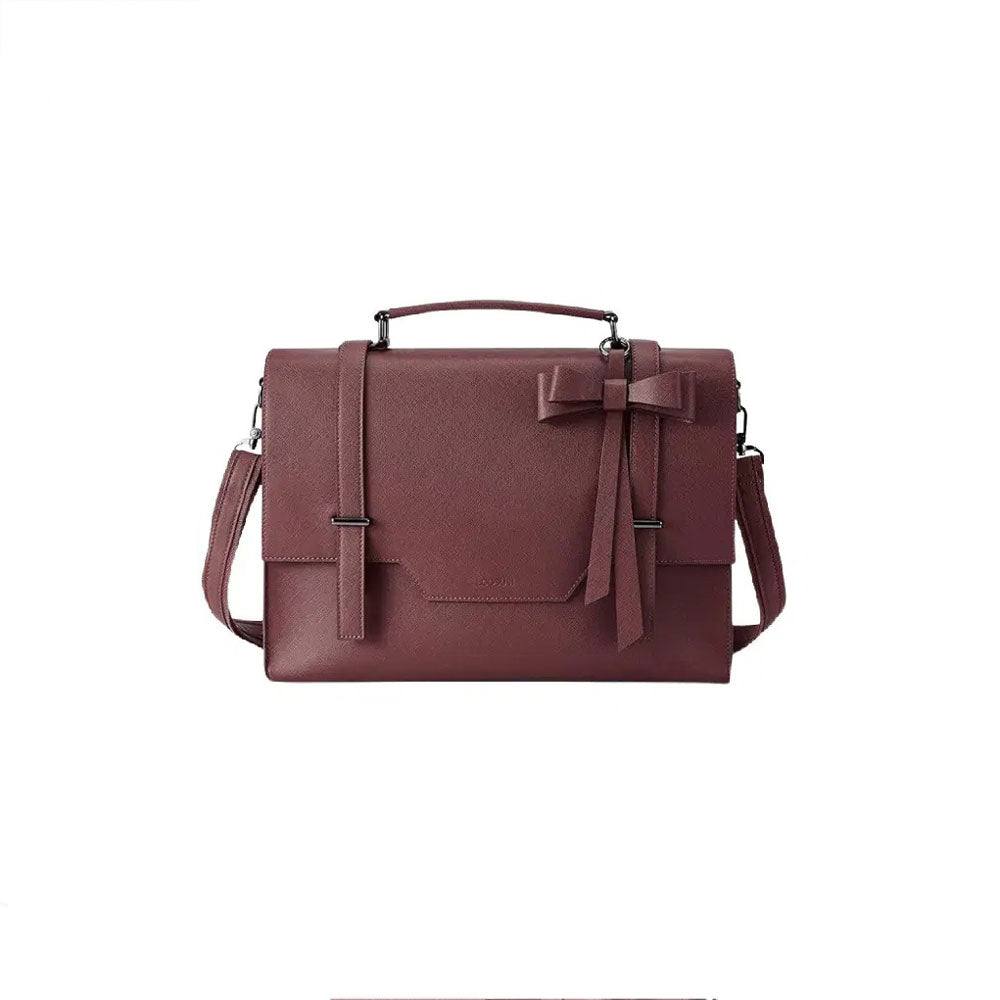 Ecosusi Messenger Laptop Bag - Burgundy