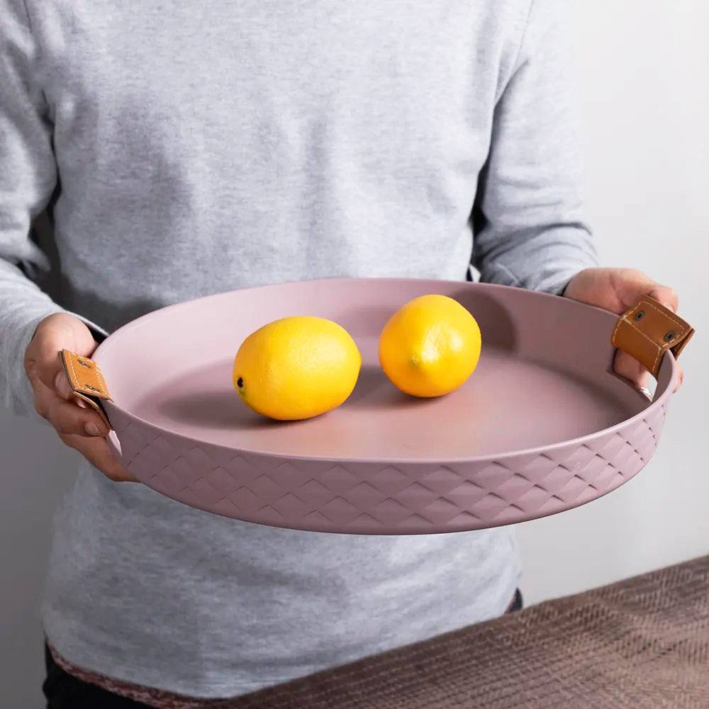 Bern Ceramic Serving Tray Pink - Main Image